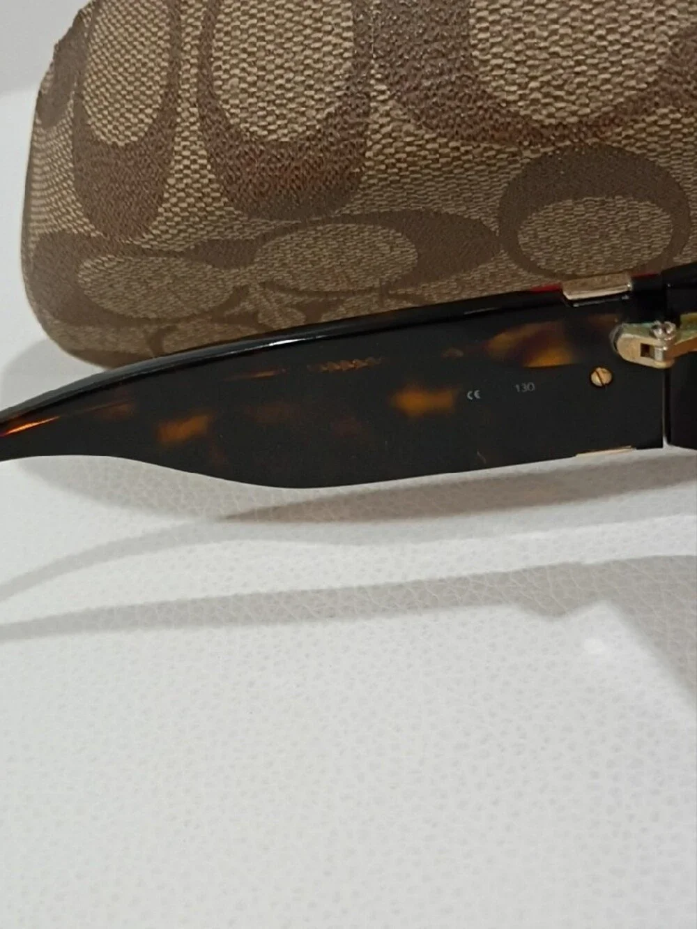 COACH Women's Brown Gradient Lens Sunglasses